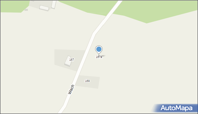 Wach, Wach, 167a, mapa Wach