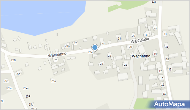Wąchabno, Wąchabno, 24, mapa Wąchabno