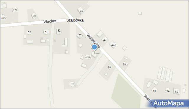 Wacławice, Wacławice, 75, mapa Wacławice