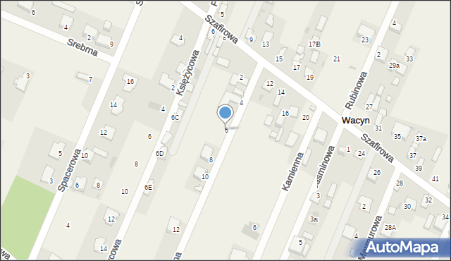 Wacyn, Wapienna, 6, mapa Wacyn