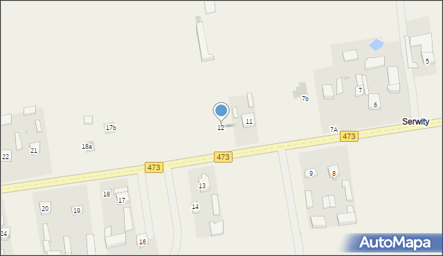 Wadlew, Wadlew, 12, mapa Wadlew