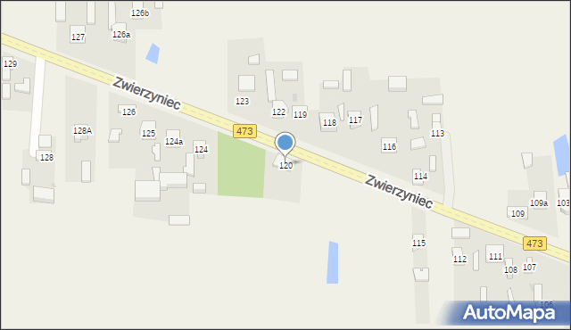 Wadlew, Wadlew, 120, mapa Wadlew