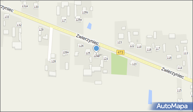 Wadlew, Wadlew, 124a, mapa Wadlew