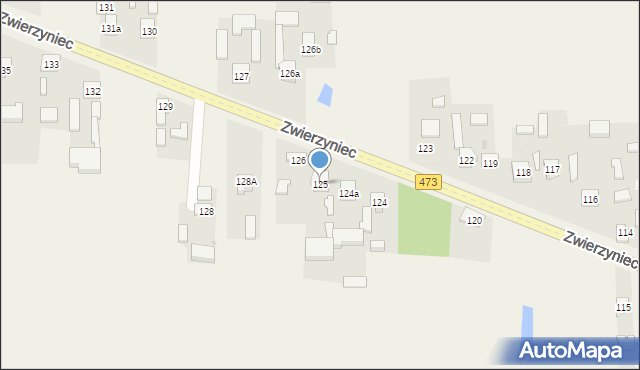 Wadlew, Wadlew, 125, mapa Wadlew
