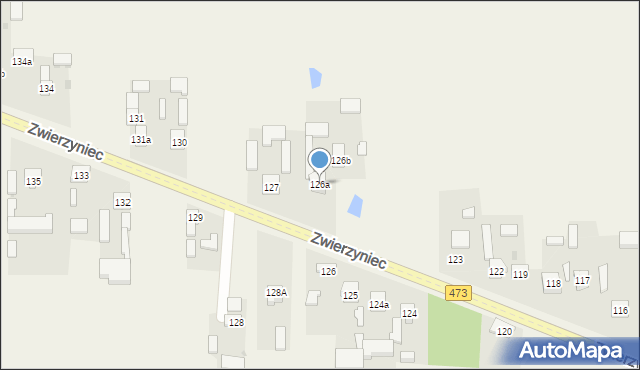 Wadlew, Wadlew, 126a, mapa Wadlew