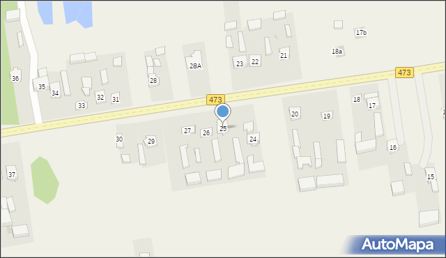 Wadlew, Wadlew, 25, mapa Wadlew