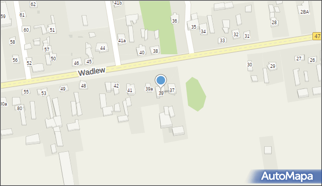 Wadlew, Wadlew, 39, mapa Wadlew