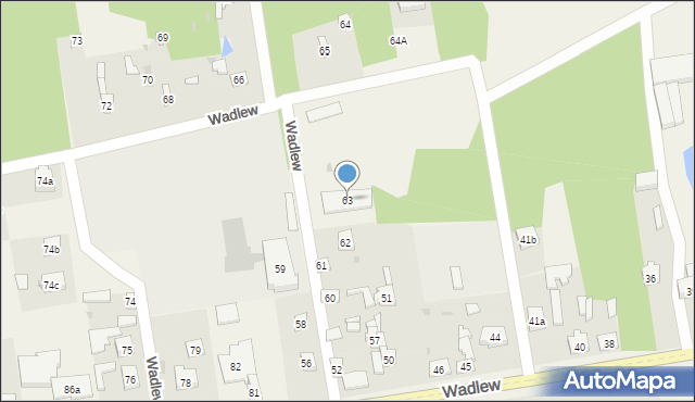 Wadlew, Wadlew, 63, mapa Wadlew