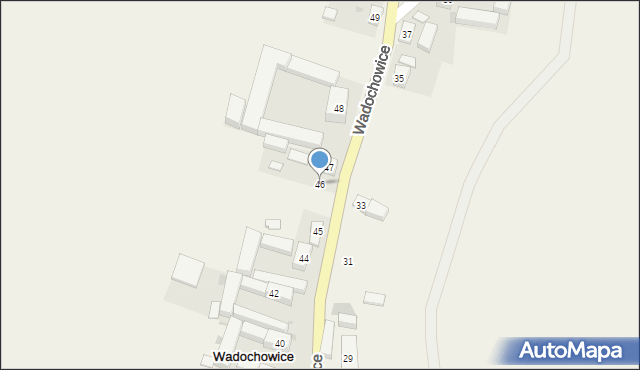 Wadochowice, Wadochowice, 46, mapa Wadochowice