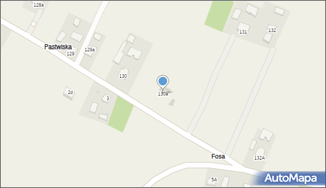 Wadowice Dolne, Wadowice Dolne, 130a, mapa Wadowice Dolne