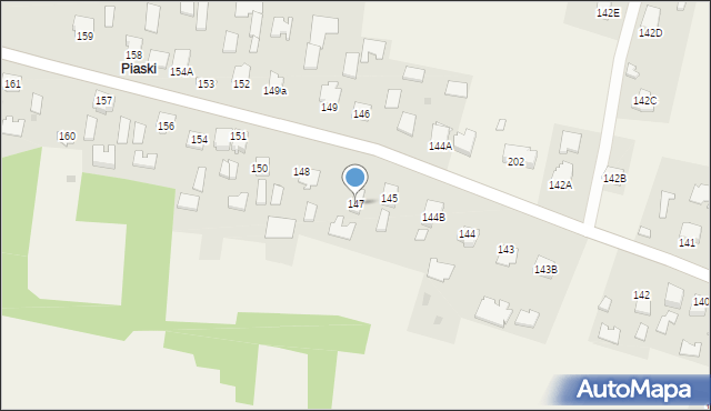 Wadowice Górne, Wadowice Górne, 147, mapa Wadowice Górne