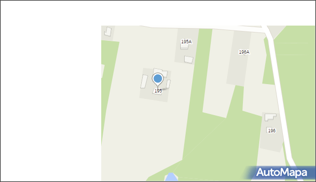 Wadowice Górne, Wadowice Górne, 195, mapa Wadowice Górne