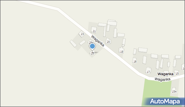 Wagan, Wagan, 25, mapa Wagan