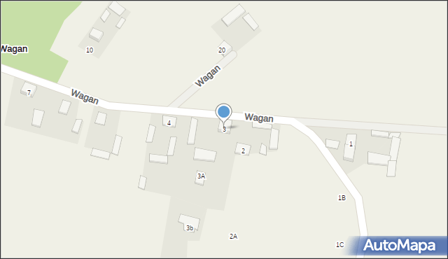 Wagan, Wagan, 3, mapa Wagan