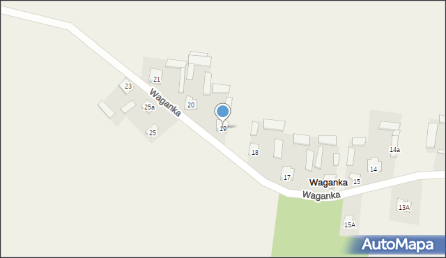 Waganka, Waganka, 19, mapa Waganka