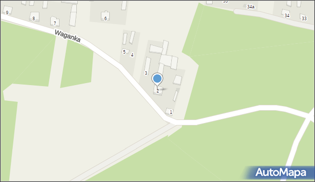 Waganka, Waganka, 2, mapa Waganka