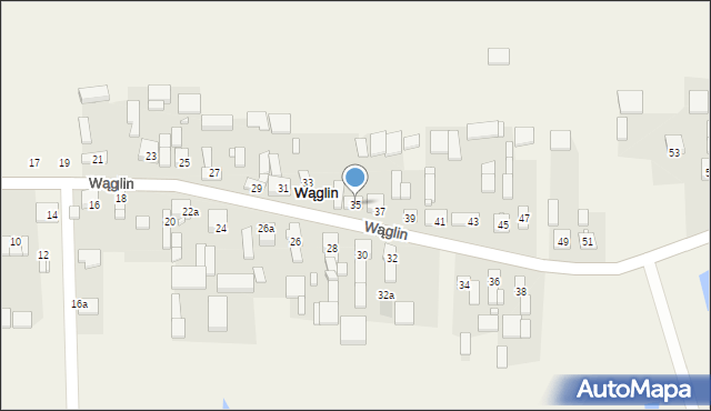 Wąglin, Wąglin, 35, mapa Wąglin
