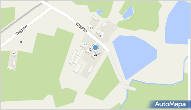 Wąglów, Wąglów, 44, mapa Wąglów