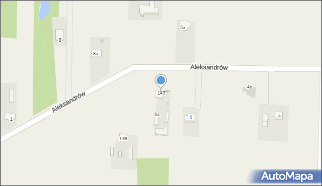 Wagram, Wagram, 143, mapa Wagram