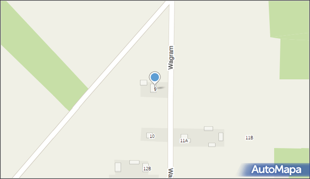 Wagram, Wagram, 9, mapa Wagram