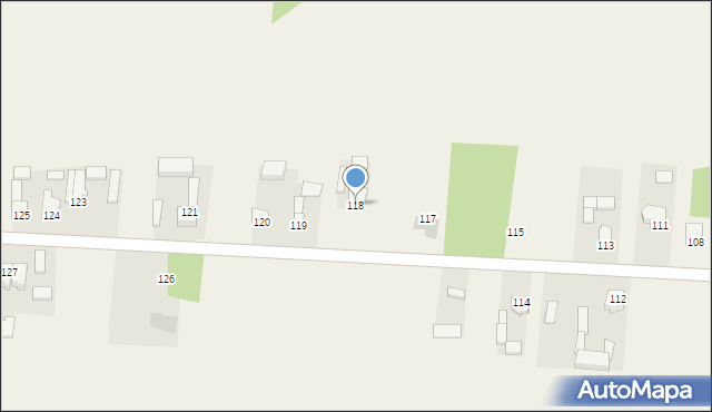 Wągry, Wągry, 118, mapa Wągry