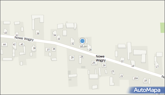 Wągry, Wągry, 31, mapa Wągry