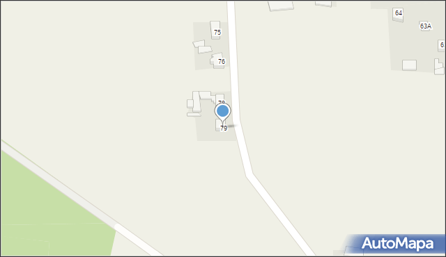 Wągry, Wągry, 79, mapa Wągry