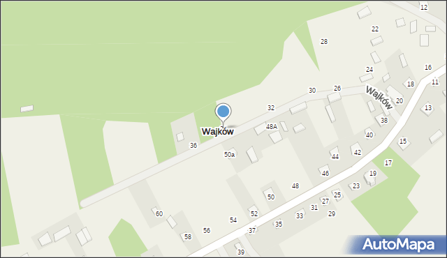 Wajków, Wajków, 34, mapa Wajków