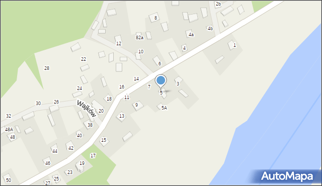 Wajków, Wajków, 5, mapa Wajków
