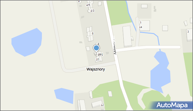Wajsznory, Wajsznory, 10/2, mapa Wajsznory