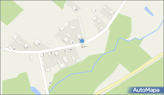 Wakułowicze, Wakułowicze, 4, mapa Wakułowicze