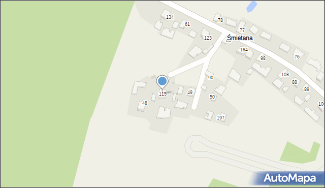 Wał-Ruda, Wał-Ruda, 115, mapa Wał-Ruda