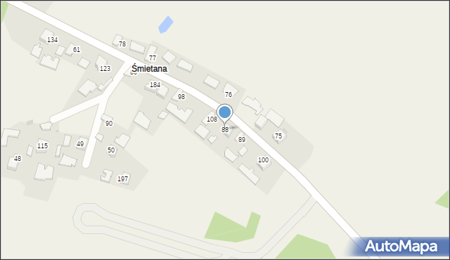 Wał-Ruda, Wał-Ruda, 88, mapa Wał-Ruda