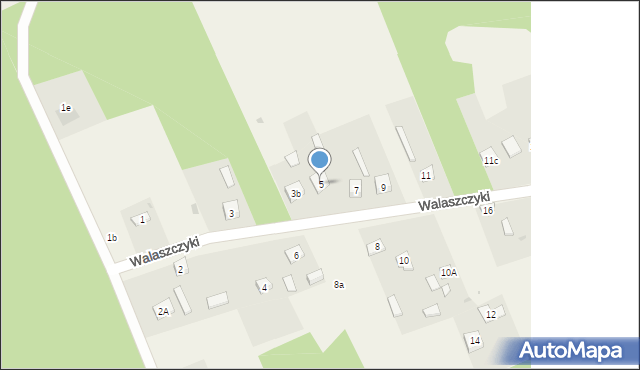 Walaszczyki, Walaszczyki, 5, mapa Walaszczyki