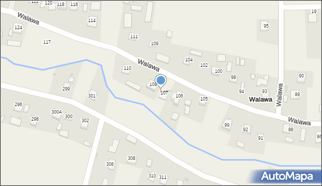 Walawa, Walawa, 82, mapa Walawa