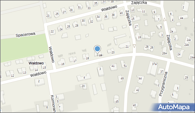 Wałdowo, Wałdowo, 19a, mapa Wałdowo