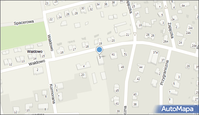 Wałdowo, Wałdowo, 3, mapa Wałdowo