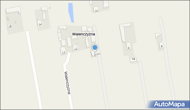 Walenczyzna, Walenczyzna, 11, mapa Walenczyzna