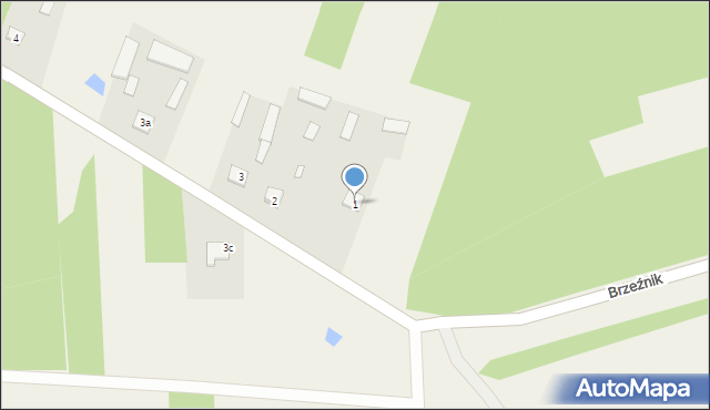 Walentów, Walentów, 1, mapa Walentów