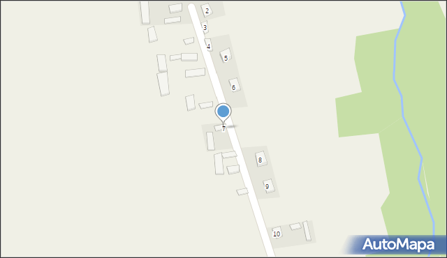 Walentynów, Walentynów, 7, mapa Walentynów