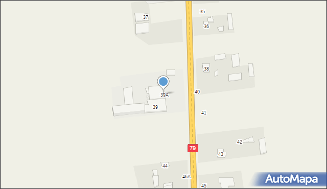 Walentynów, Walentynów, 39A, mapa Walentynów