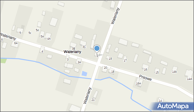 Waleriany, Waleriany, 2, mapa Waleriany