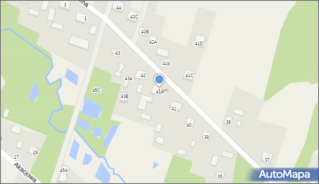 Waleriany, Waleriany, 41A, mapa Waleriany