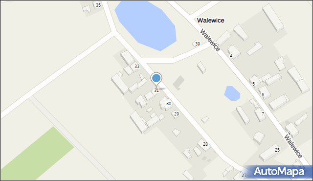 Walewice, Walewice, 31, mapa Walewice