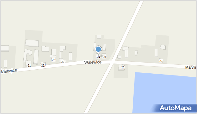 Walewice, Walewice, 24, mapa Walewice