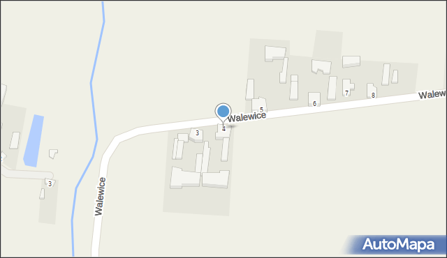 Walewice, Walewice, 4, mapa Walewice