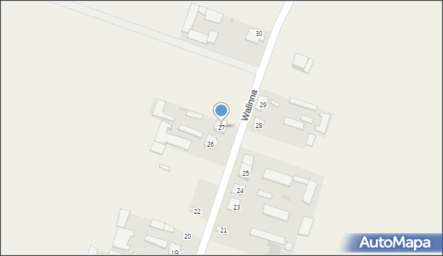 Walinna, Walinna, 27, mapa Walinna