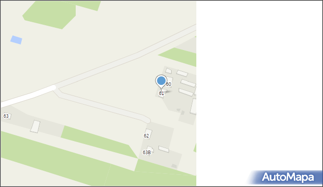 Walinna, Walinna, 61, mapa Walinna