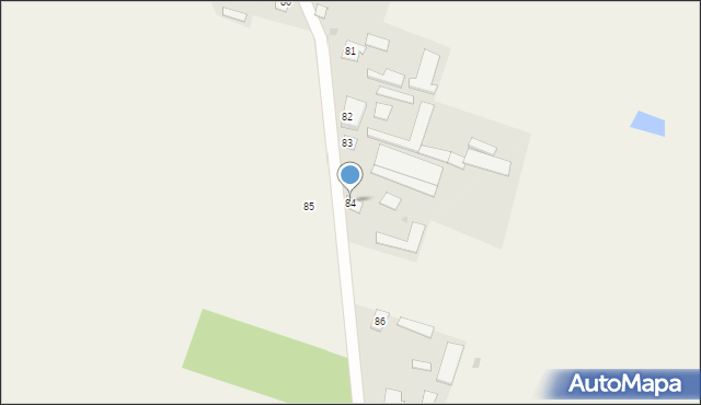 Walinna, Walinna, 84, mapa Walinna
