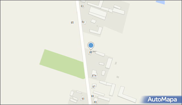 Walinna, Walinna, 86, mapa Walinna